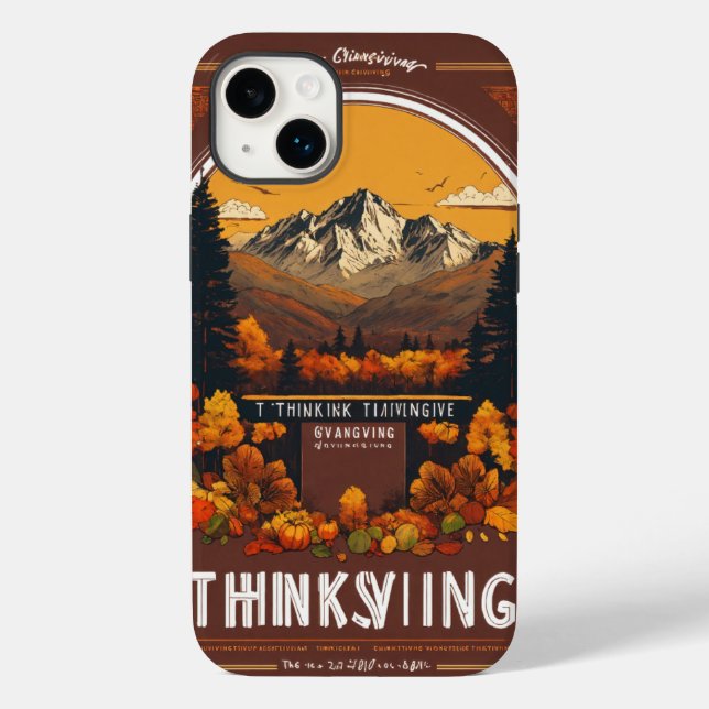 THINKSGIVING Technology Event - Smoky Mountain Case-Mate iPhone Case (Back)