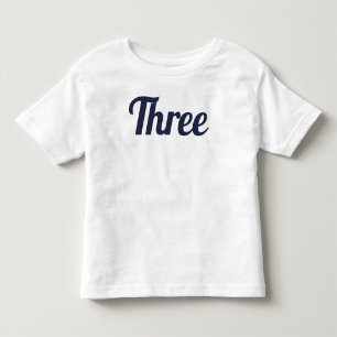 Third Birthday Three T-Shirt