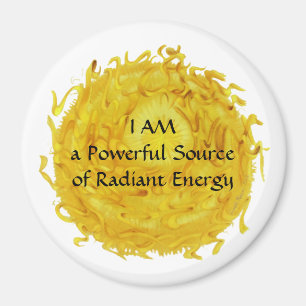Third Chakra Art: #2: Self Esteem Magnet