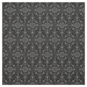 Third Dimensional Sacred Geometry Fabric