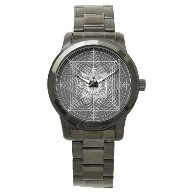Third Dimensional Sacred Geometry Watch (Front)