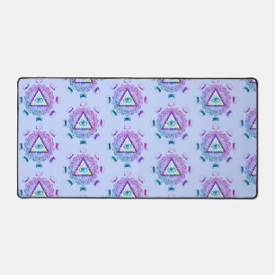 Third Eye All Seeing Eye Coffee Cup Desk Mat