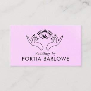Third Eye and Hands Spiritual Mystic Business Card
