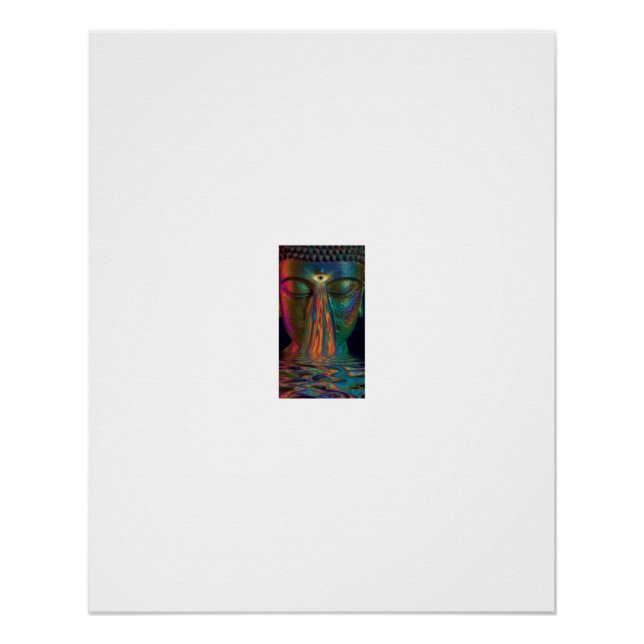 Third Eye Buddha Rainbow Tears Poster (Front)
