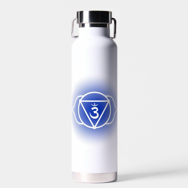 Third Eye Chakra | Ajna Water Bottle (Front)