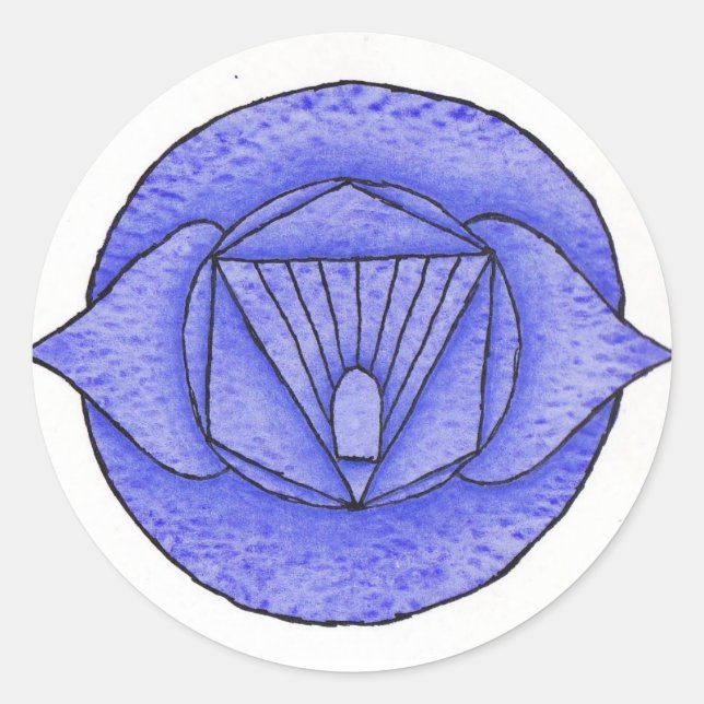 Third Eye Chakra Sticker (Front)
