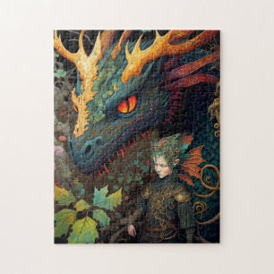 Third Eye Goddess Fantasy Art Jigsaw Puzzle