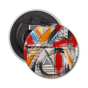 Third Eye-Hand Painted Modern Art Bottle Opener