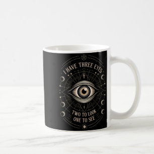 Third Eye Mystic Quote Symbol Gift Sritual Occult  Coffee Mug