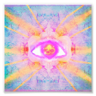 third eye photo print