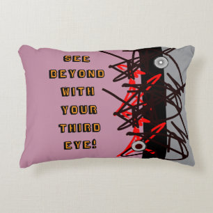 THIRD EYE STUFF PILLOW! DECORATIVE CUSHION