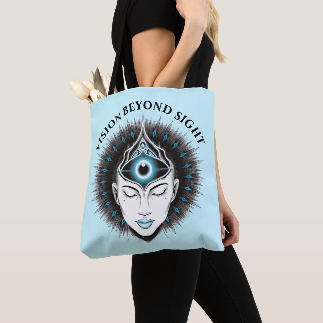 Third Eye Tote Bag (Close Up)