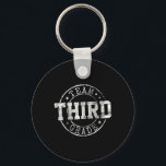 Third Grade Dream Team 3rd Grade First Day Of Scho Key Ring<br><div class="desc">Third Grade Dream Team 3rd Grade First Day Of School Teacher 1</div>