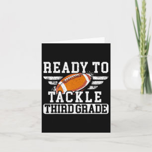 Third Grade First Day Of School Back To School  Card