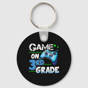 Third Grade Fun Game On 3rd Grade Gift  Key Ring