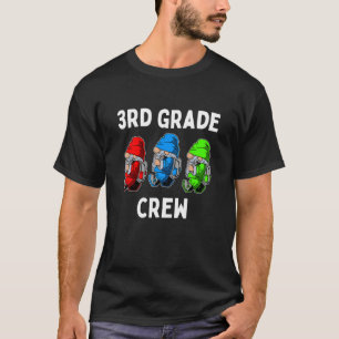 Third Grade Gnomies Cute First Day Of School Gnom T-Shirt