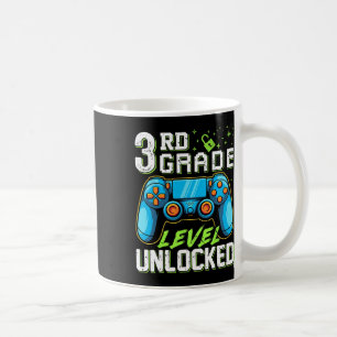 Third Grade Level Unlocked Back To School Video Ga Coffee Mug