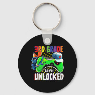 Third Grade Level Unlocked Ck To School Video Game Key Ring