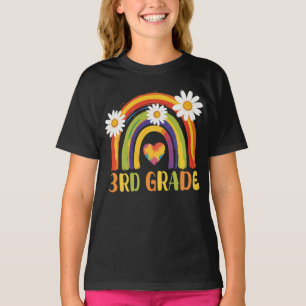 Third Grade Rainbow Back to School 3rd Grade  T-Shirt