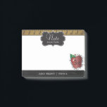Third Grade School Teacher | DIY Text | Post-it Notes<br><div class="desc">Post it notes. 100% Customisable. Ready to Fill in the box(es) or Click on the CUSTOMIZE button to add, move, delete or change any of the text or graphics. Made with high resolution vector and/or digital graphics for a professional print. NOTE: (THIS IS A PRINT. All zazzle product designs are...</div>