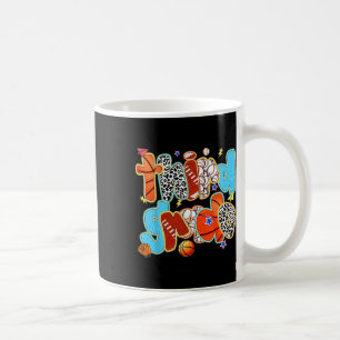 Third Grade Sell Sketll Footll Sports Boys Kids Coffee Mug