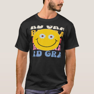 Third grade Smile Groovy Back To School 3rd Grade  T-Shirt