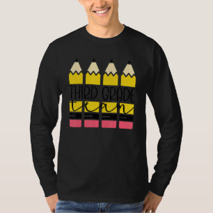 Third Grade Squad Girls Boys Teacher Team 3rd Grad T-Shirt