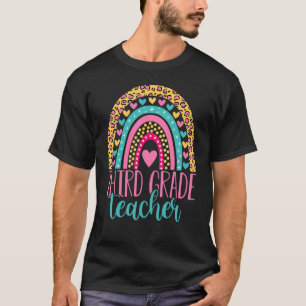 Third Grade Teacher 3rd Grade Teacher Back To Scho T-Shirt