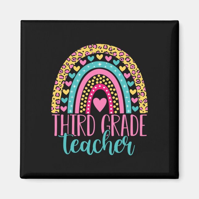 Third Grade Teacher 3rd Grade Teacher Ck To School Magnet (Front)