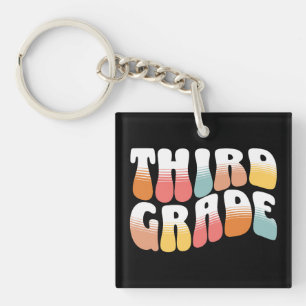 Third Grade Teacher Key Ring