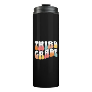 Third Grade Teacher Thermal Tumbler