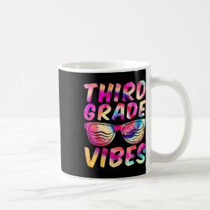 Third Grade Vibes First Day Of 3rd Grade Kids Byck Coffee Mug