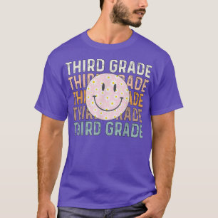 Third Grade Vintage Retro 3rd Grade Back To School T-Shirt