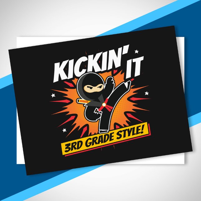 Third Grader - Back To School - 3rd Grade Postcard (Creator Uploaded)