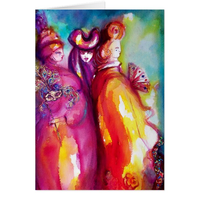 THIRD MASK / VENETIAN MASQUERADE (Front)