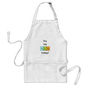 Third periodic table name apron