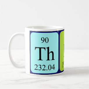 Third periodic table name mug