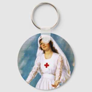 Third Red Cross Roll Call, 1918 Key Ring