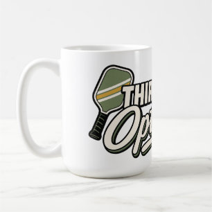 Third Shot Optimist   Pickleball Gift Mug
