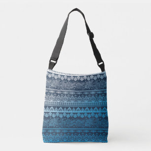 Third tribal ethnic, seamless pattern. crossbody bag
