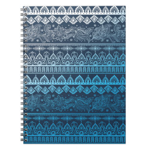 Third tribal ethnic, seamless pattern. notebook