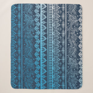 Third tribal ethnic, seamless pattern. sherpa blanket
