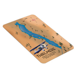 Thirlmere Reservoir Lake District Map Magnet