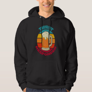 Thirst Response Responder Bartender Drink Mixologi Hoodie