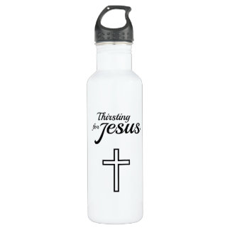 Thirsting for Jesus religious faith based bottle