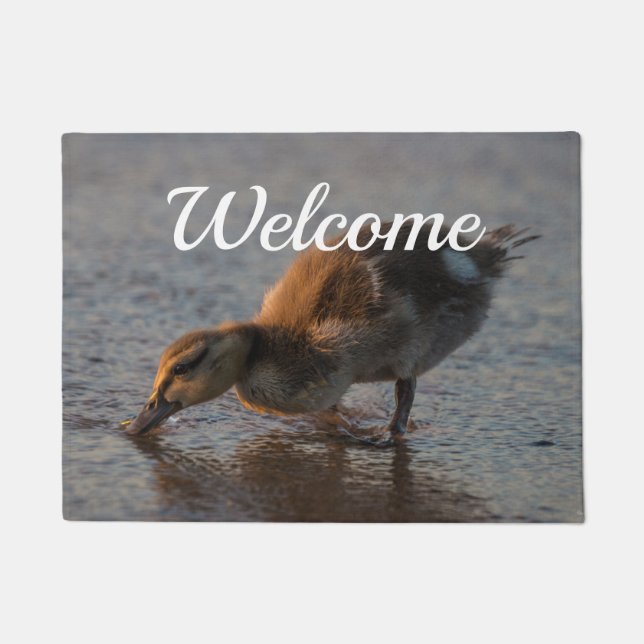 Thirsty Baby Welcome Doormat (Front)