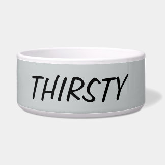 Thirsty Dog Bowl