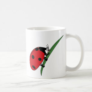 Thirsty Ladybug  Coffee Mug