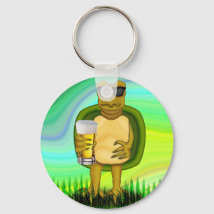 Thirsty Turtle Key Ring