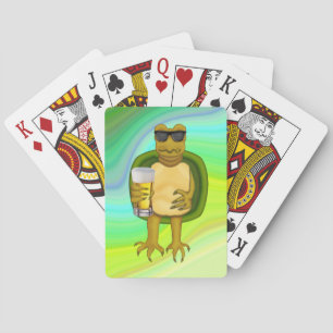 Thirsty Turtle Playing Cards